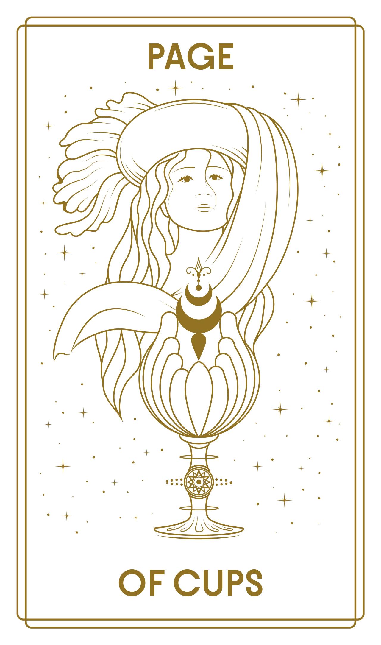 Page of Cups Tarot Card